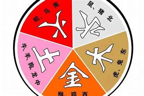 火马命|十二生肖五行属性对照表 生肖五行相生相克查询